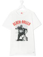 American Outfitters Kids - Teen Beach Roller Print T-shirt - Kids - Cotton - 16 Yrs, White