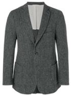 Jijibaba Knitted Blazer - Grey