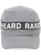 Mostly Heard Rarely Seen Logo Print Cap - Grey