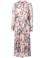 Isabel Marant Dragon Print Shift Dress - Pink