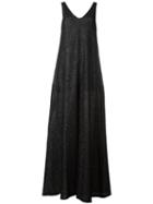 Mm6 Maison Margiela Glitter Jumpsuit, Women's, Size: Medium, Black, Viscose/polyamide/polyester