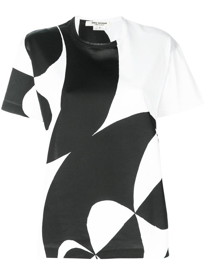 Junya Watanabe Printed T-shirt - Black