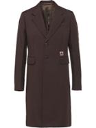 Prada Straight Midi Coat - Brown