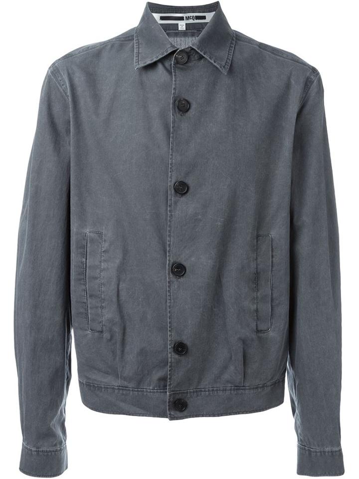 Mcq Alexander Mcqueen Washed Lightweight Jacket