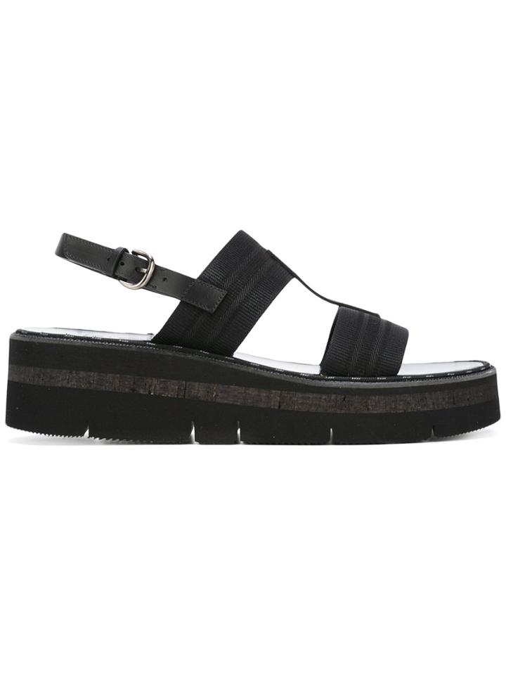 Sartore Straped Sandals - Black