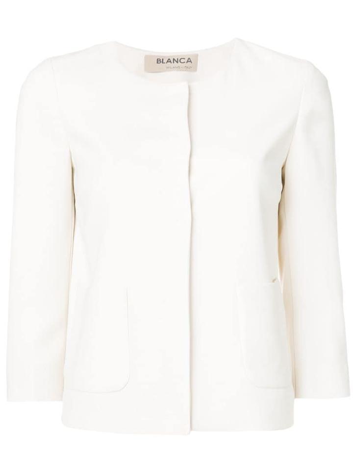 Blanca Fitted Jacket - Neutrals
