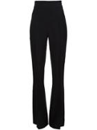 Cushnie Et Ochs Flared Trousers, Women's, Size: 6, Black, Viscose/spandex/elastane
