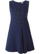 P.a.r.o.s.h. Bow Detail V-neck Dress