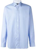 Hackett Geometric Print Shirt, Men's, Size: Xl, Blue, Cotton
