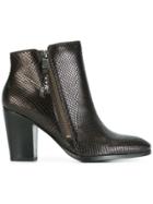 Lauren Ralph Lauren Almond Toe Ankle Boots - Black