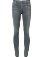 Citizens Of Humanity High-waisted Super Skinny Jeans, Women's, Size: 26, Grey, Cotton/rayon/polyester/polyurethane