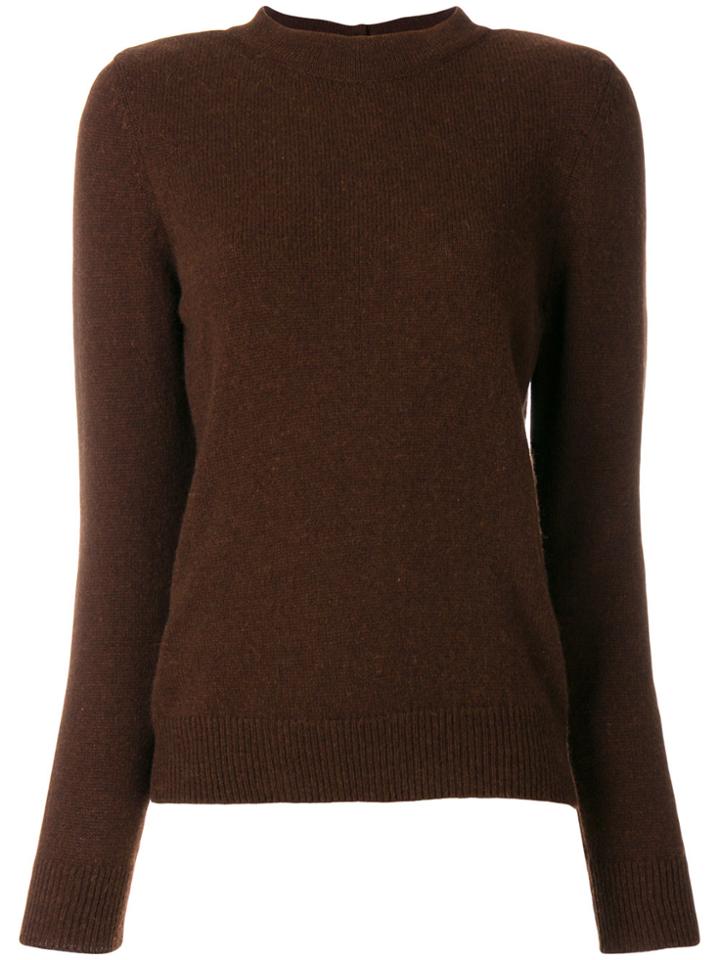 A.p.c. Round Neck Sweater - Brown