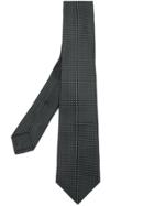 Kiton Geometric Print Tie - Black