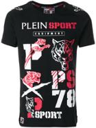 Plein Sport Brend T-shirt - Black