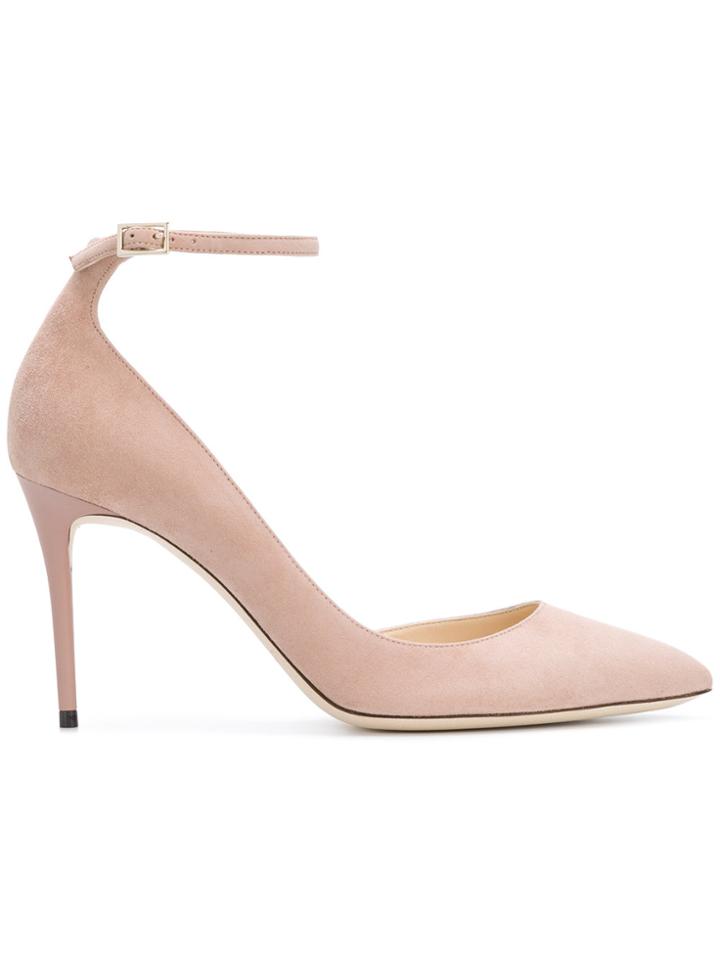Jimmy Choo Lucy 85 Pumps - Pink & Purple