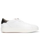 Santoni Classic Lace Up Trainers - White