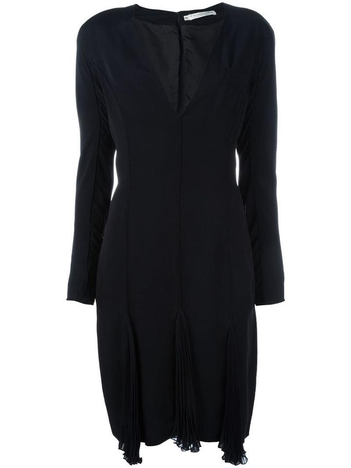 Christian Dior Pre-owned V-neck Dress - Black