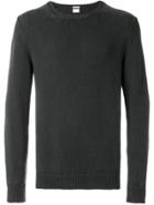 Massimo Alba Crew Neck Jumper - Grey