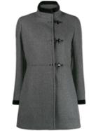 Fay Single Breasted Duffle Coat - Grey