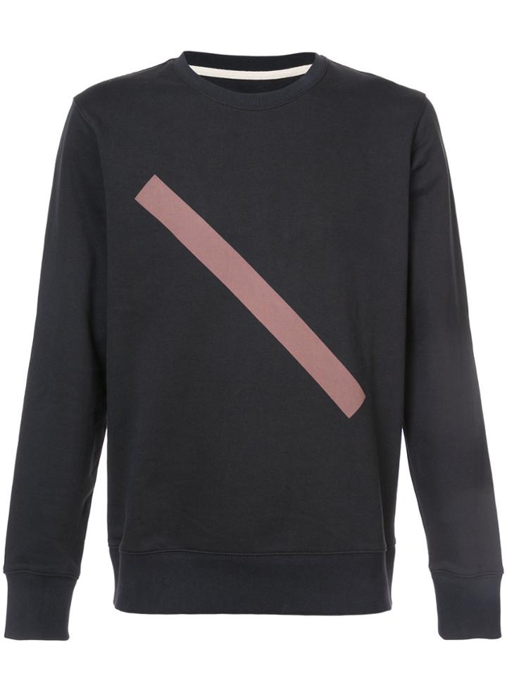 Saturdays Nyc Geometric Print Sweatshirt - Black