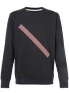 Saturdays Nyc Geometric Print Sweatshirt - Black