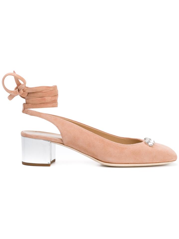 Giuseppe Zanotti Design Tonya Slingback Pumps - Pink & Purple