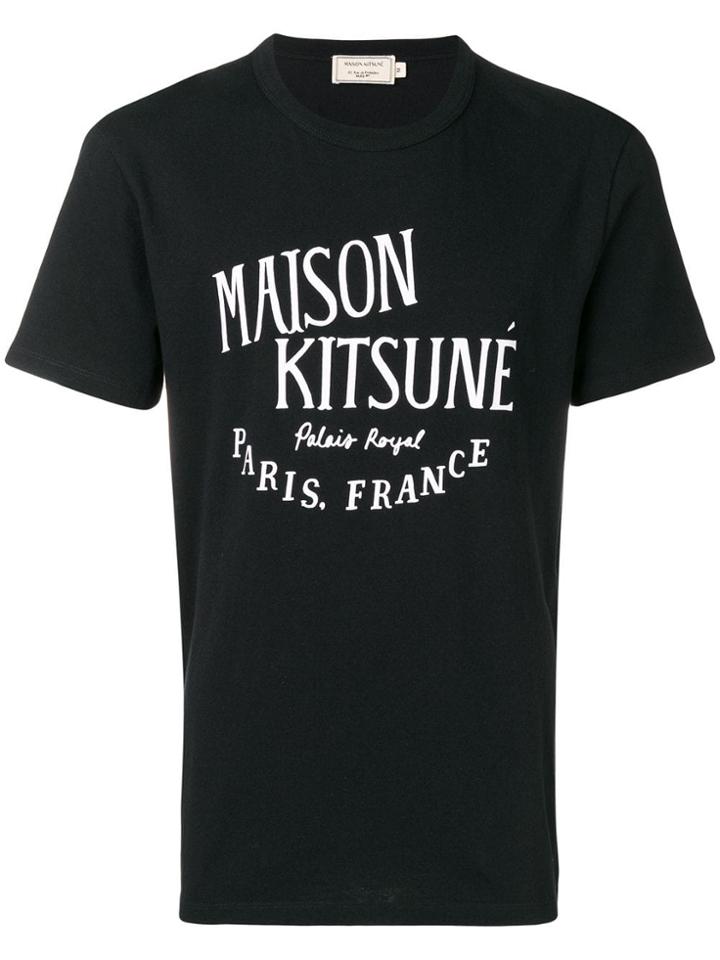 Maison Kitsuné Black Logo T-shirt
