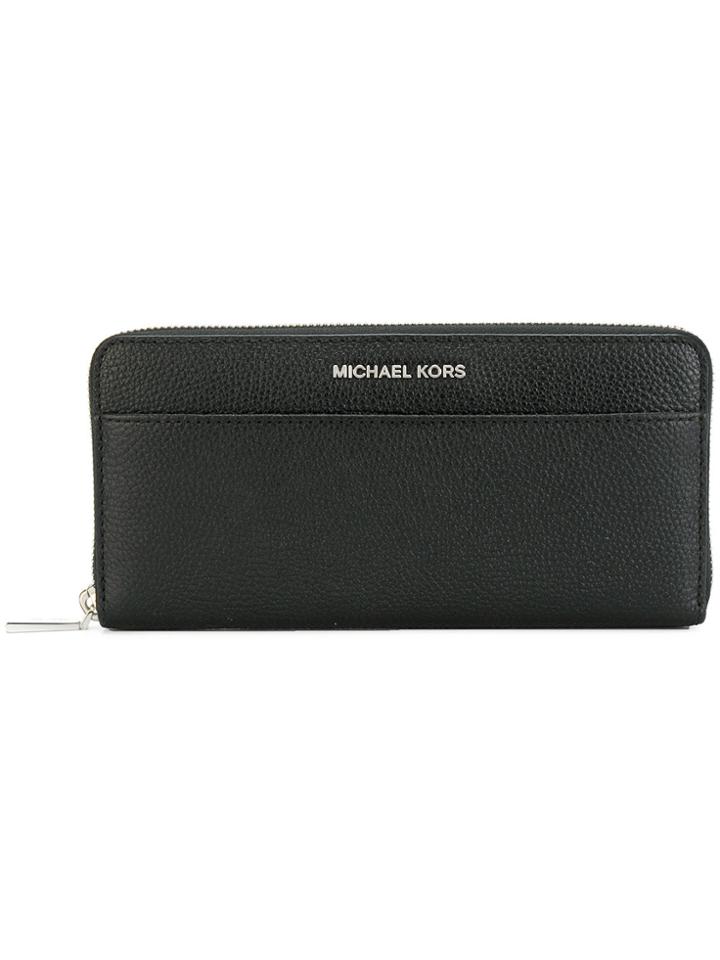 Michael Michael Kors Jet Set Continental Wallet - Black