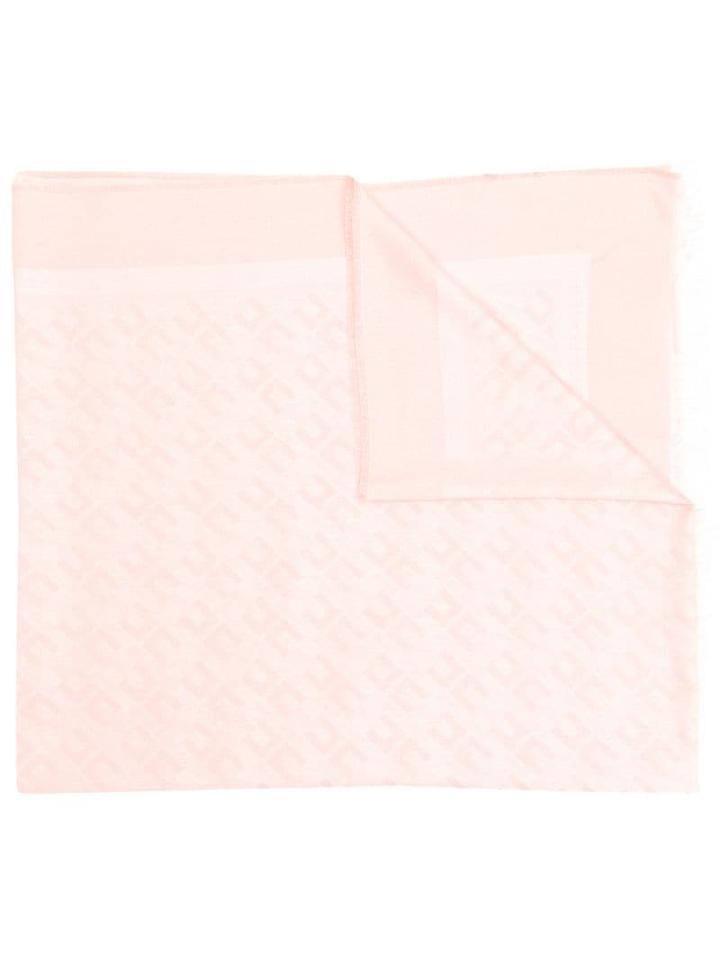 Elisabetta Franchi Printed Scarf - Pink