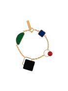 Marni Geometric Charm Bracelet - Metallic