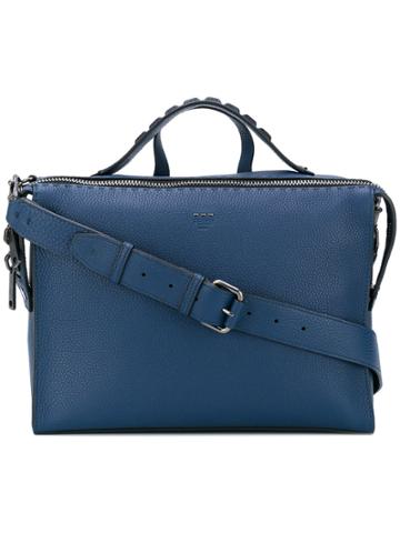 Fendi Boxy Tote Bag - Blue