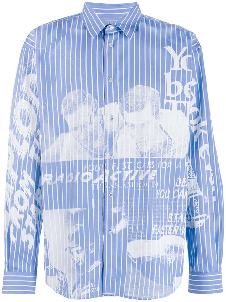 Msgm Radio Active Shirt - Blue