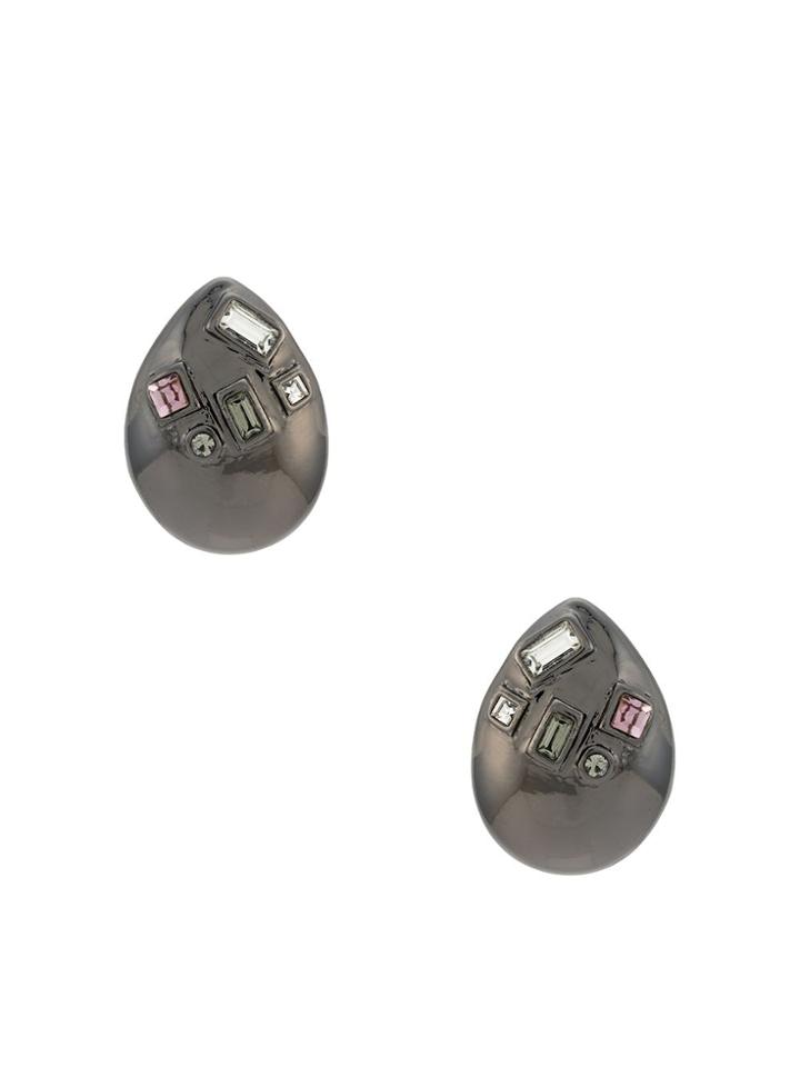 Camila Klein Small Earrings - Black