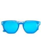 Le Specs Thunderdome Sunglasses, Women's, Blue, Plastic