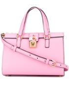 Dolce & Gabbana Dolce Tote, Women's, Pink/purple, Calf Leather