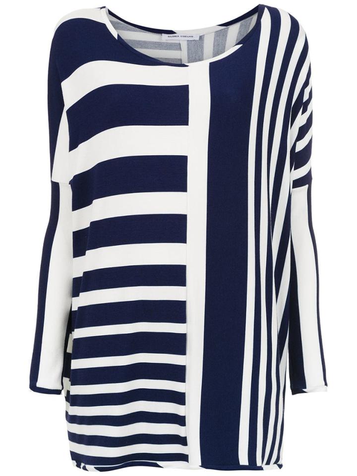 Gloria Coelho Striped Blouse - Blue