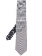 Etro Mixed-print Tie - Blue