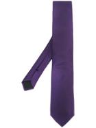 Boss Hugo Boss Geometric Embroidered Tie - Pink & Purple