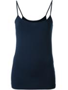 Majestic Filatures Spaghetti Strap Top, Women's, Size: 3, Blue, Spandex/elastane/viscose