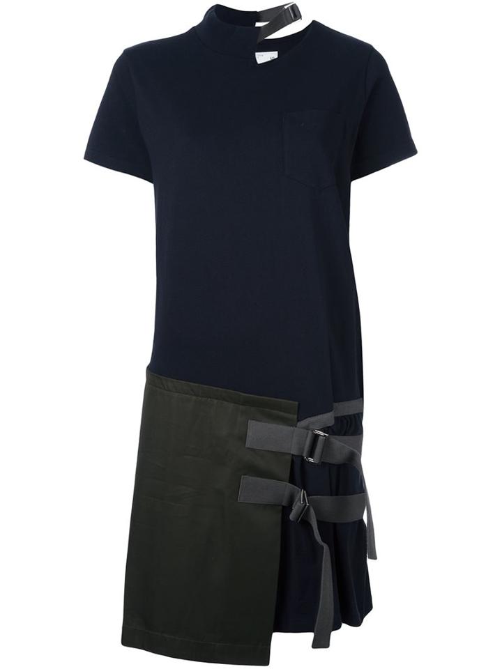 Sacai Deconstructed Buckle Dress