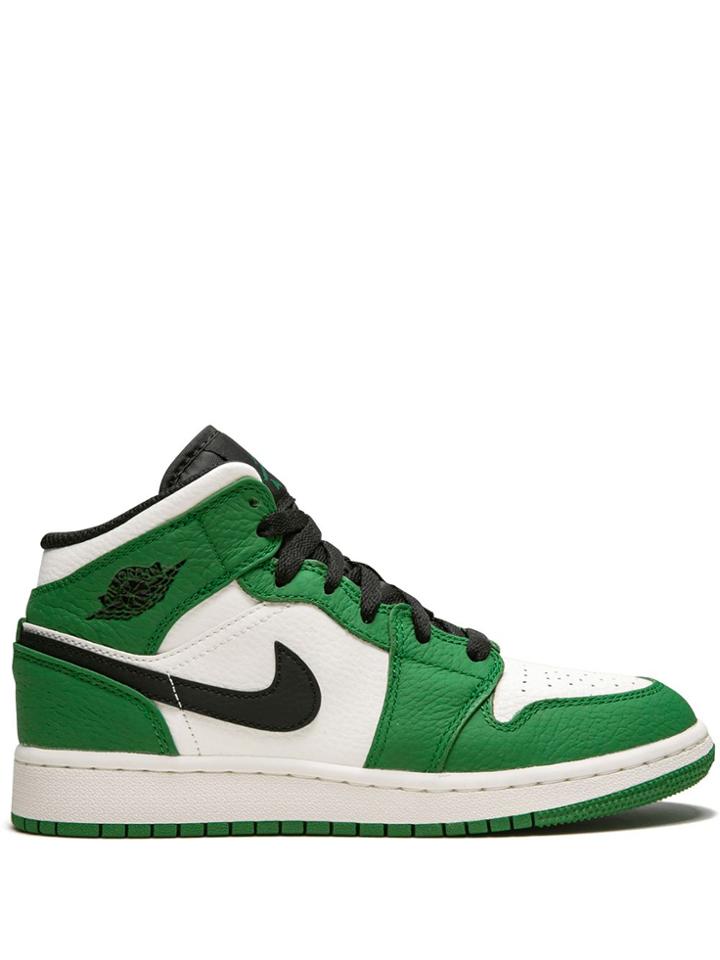 Jordan Teen Air Jordan 1 Mid Se (gs) Sneakers - White
