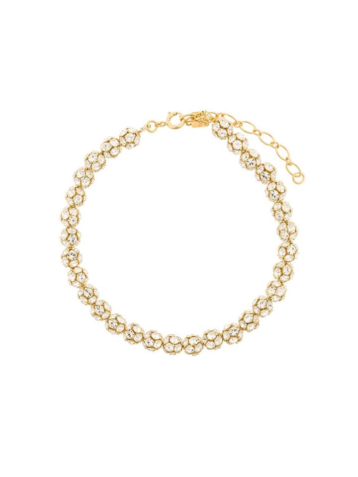 Ca & Lou Eva Necklace With Crystal Balls - Gold