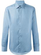 Natural Selection 'isis' Shirt, Men's, Size: Large, Blue, Cotton/spandex/elastane