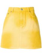 Ganni Minion Denim Skirt - Yellow