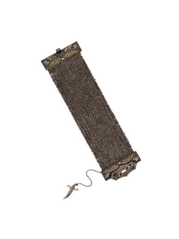 Sevan Bicakci Sword Motif Chain Mail Bracelet - Metallic