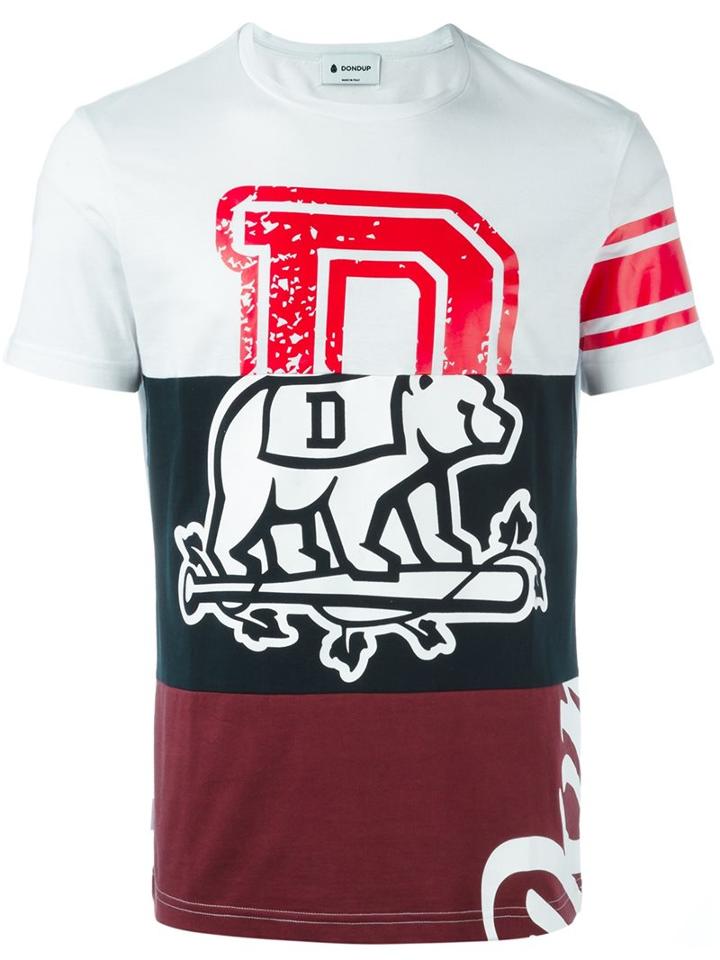 Dondup Printed Panel T-shirt