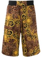 Versace Jeans Couture Baroque Shorts - Yellow