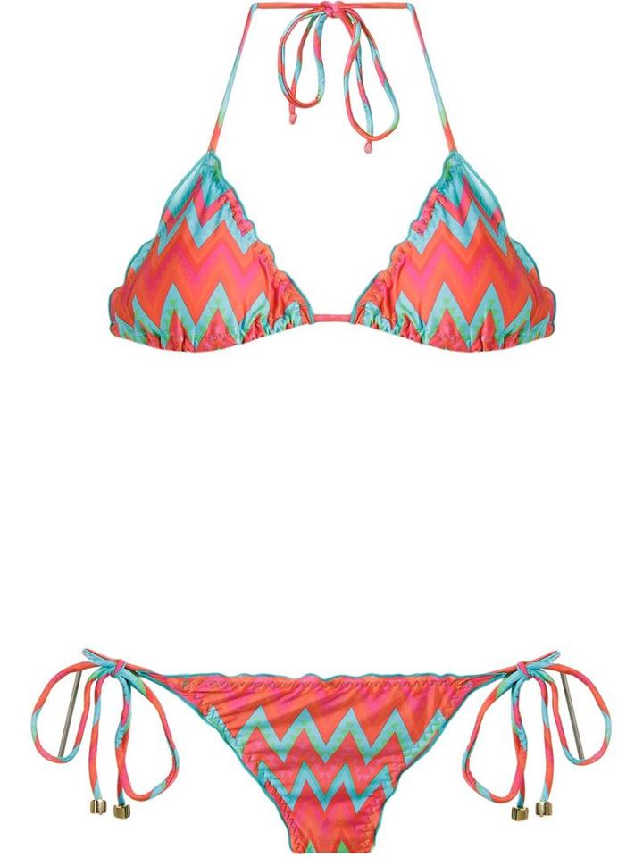 Sub Printed Triangle Bikini Set