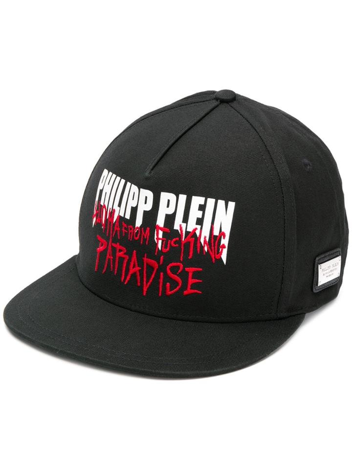 Philipp Plein Aloha Plein Baseball Cap - Black
