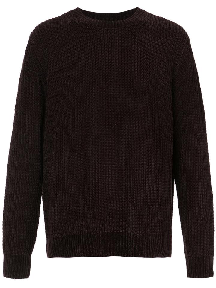 Vince Crew Neck Jumper - Pink & Purple